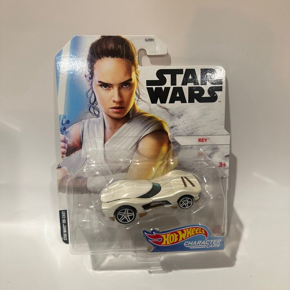 Star Wars Hot Wheels Character Cars Rey - Picture 3 of 4